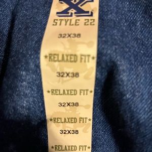32x38 New Twenty X men’s relaxed over the boot jeans Wrangler style 22